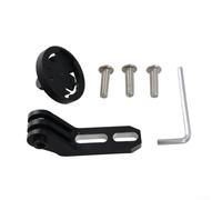 ComfyHarbor Bicycle Headlight Mount CNC Aluminium Alloy Quick Release Light Bracket Fit For GORPO Holder Ultralight Black Easy Install For Cycling