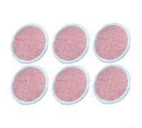 ComfyHarbor Bissell 2124 2039A Heavy Duty Scrub Mop Pads, 6 Pack