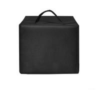 ComfyHarbor Black Polyester Coffee Maker Cover 40x40x40cm Custom Fit Design | Made of black polyester, 40x40x40cm size, reusable and machine washable for easy care