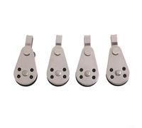 ComfyHarbor Boat Sailing Pulley 25mm 10pcs for Kayaking Gear(304)
