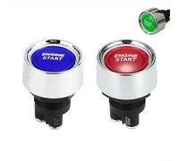 ComfyHarbor Car Engine Start Push Button, Keyless Ignition Starter Switch, For 12V 24V Vehicles, 50A High Performances LED Race Button, With 22Mm Installation Diameter(Red)