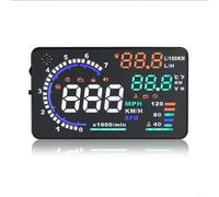 ComfyHarbor Car HUD Head Up Display OBD2 Projector, With Speed RPM Water Temp Voltage Auto Brightness, For Vehicles Safe Driving