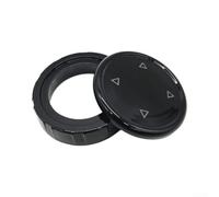 ComfyHarbor Car Multimedia Button Knob Cover for F25 1 2 3 5 Series | Enhanced Grip Illuminated ABS PC Trim For Ring with Backlit Design for Interior Control Dial Upgrade