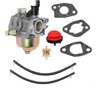 ComfyHarbor Carburetor Gasket Filter Kit for For GTX 196E 1P70FB Lawn Mowers, Includes Carburetor, 3 Gaskets, Filter, Valve, Line, Compatible with For Huayi Models for