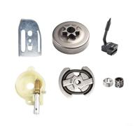 ComfyHarbor Chainsaw Maintenance Kit Oil Pump Assembly Clutch Drum System Worm Gear Bar Plate Set For Model 41 136 137 141 142