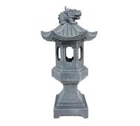 ComfyHarbor Charming Solar Illuminated Pagoda Lantern For Outdoor Living Spaces With Balanced Proportions And Quiet Glow(Mascot lights)