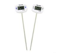 ComfyHarbor Cooking Thermometer Set with 15 cm Stainless Steel Probe, Read BBQ and Meat Thermometer for Grilling, Frying, Baking, Milk or Water