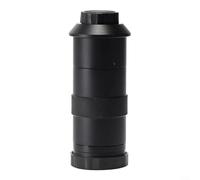 ComfyHarbor CS Microscope Camera C-Mount Zoom Monocular Lens, With 8X-130X Magnification Power Adjustable Focus, For Lab Equipment(8X-130X)