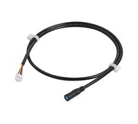 ComfyHarbor Dashboard Controller Data Cable, for F20/F25/F30/F40 Electric Scooters, Plastic Shell, 73.5cm Black Wire Harness Replacement Part
