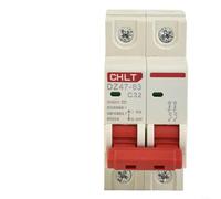 ComfyHarbor DC Circuit Breaker 2-Pole 500V Type C MCB, for Solar PV System, 6kA Breaking Capacity, Nylon Flame Retardant, 10/16/20/32/40/63 Amp Optional(2P 32A)