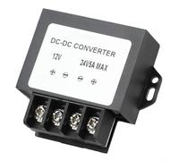 ComfyHarbor DC-DC Converter 12V To 24V 5A 120W Step-Up Power Supply, IP68 Waterproof Voltage Regulator With Over-Current Protection For Car Solar LED System