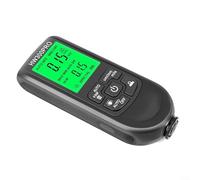 ComfyHarbor Digital Coating Thickness Gauge 0-2000µm For Car Paint FE NFE, LCD Display Meter With Auto Mode, Portable Tester For Metal Inspection(white)