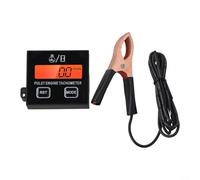 ComfyHarbor Digital Inductive Tachometer - For Chainsaw Motorcycle Lawn Mower 2-Stroke 4-Stroke Petrol Engines, Speed Measurement 100-30000 RPM