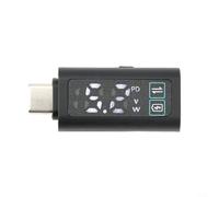 ComfyHarbor Digital Voltage And Current Meter, DC 5-24V Powerss Display Tester, With 100W Output, For Adapter, Real-Time Monitoring Of Voltage And Powerss(White light)