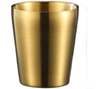 ComfyHarbor Double Wall Insulated Stainless Steel Hammered Texture Mug Home Bar Use For Hot Cold Drinks Like Coffee Tea Beer Ergonomic Design 8.3x6.1x9.5cm(Q)