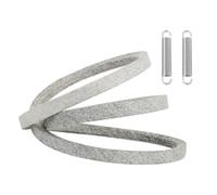 ComfyHarbor Drive Belt 607400 with Idler Springs, For, For Hustler, For Raptor 5460 Deck, 12x50-34 Replacement Part 604490, Anti-Fatigue Rubber Mower Belt Kit