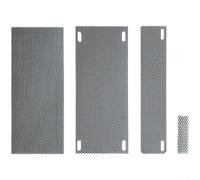 ComfyHarbor Dust Cover Kit for Xbox Series S - Silicone Connectors & Mesh Filter Set - Anti-Dust Protector for USB Ports - Cooling Vent Guard with Thumb Grips(Dustproof Netting)
