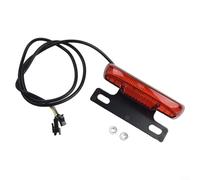 ComfyHarbor Efficient Rear LightTail Light For 36-48 V E-Bikes, Ultra Bright Bike Tail Lights Night Riding Brake Light Electric Bicycle Rear Light
