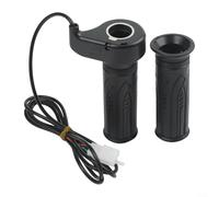 ComfyHarbor Electric Bike Throttle, 24V/36V/48V/72V E-Bike Accelerator, For Electric Bicycle, Tricycle, Scooter With 150 CM Cable, 2.2 cm Mount And ABS Housing