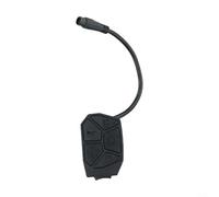 ComfyHarbor Electric Scooter Control Switch 7 Function 6 Pin Waterproof Headlight Turn Signal Handlebar Button for Outdoor Riding Black