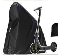 ComfyHarbor Electric Scooter Cover 110x115cm Waterproof 210D Oxford | 210D high-density oxford fabric, PVC inner lining, tear-resistant, fits 110x115cm for scooters, black finish