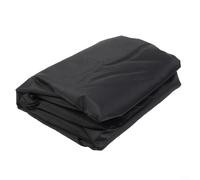 ComfyHarbor Elliptical Exercise Machine Cover, 420D Oxford Waterproof Dustproof Protector Silver Coating Side Zipper, Sun Rain Wear Resistant Storage Bag Black Multiple Sizes Indoor(181 * 74 * 165cm)