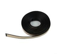 ComfyHarbor EPDM Rubber Car Windshield Seal Strip 16x3mm Leakproof Soundproof Weatherstrip for Front Windscreen Skylight Triangular Casement Noise Reduction