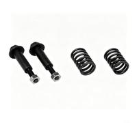 ComfyHarbor Exhaust Bolt and Spring Kit 35129 for Lawn Mower Tractor, High-Temp Replacement Parts with 2 Screws & 2 Springs, Sturdy Black Hardware for For Easy