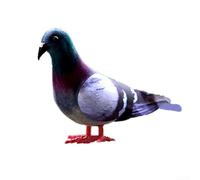 ComfyHarbor Faux Foam Pigeon Ornament, Simulation Foam Pigeon Model Artificial Simulated Foam Birds For Home Garden Decor