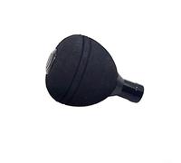ComfyHarbor Fishing Reel Handle Knob Modified,For EVA Lightweight Baitcast Spinner Grip,for,For Daiwa Shaft 27x4mm,Compatible,with 26.5-27.5mm Black Red Gold Purple Blue Silver(black)