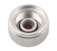 ComfyHarbor Fishing Reel Repair Nut,for,For DAIWA PR100 PR100L PD106 Spinner Wheel Trimmer Refit Part Metal Replacement Accessory Black Red Purple Gold Silver 1Pc(silver)