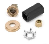 ComfyHarbor Flo-Torq II Propeller Hub Kit 835257Q1 835257K1 Copper Rubber Stainless Steel For Mercury For Mariner For MerCruiser For Alpha One Sterndrives 60-300HP 15 Tooth Splines