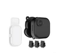ComfyHarbor For Blink Outdoor 4 For Mini 2 Ring Indoor Cam Wall Mount Bracket, No Drill Secure Installation With Type C Power Cord & Storage Holder, Black 3-Pack Accessories