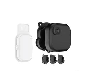 ComfyHarbor For Blink Outdoor 4 For Mini 2 Ring Indoor Cam Wall Mount Bracket, No Drill Secure Installation With Type C Power Cord & Storage Holder, Black 3-Pack Accessories