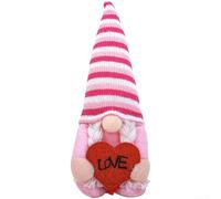 ComfyHarbor for cupid and Rudolph Plush Doll Pair Soft Stuffed Animal for Couples Valentine Present 25cm(F2-6 Women)