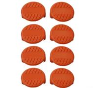 ComfyHarbor For Durable ABS Grass Trimmer Spool Cap With Springs Compatible For BlackDecker GLC3630L20-GB NST1810 ST4525, Easy Snap-On Installation Replacement For Model BD036(8 PCS)
