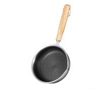 ComfyHarbor for honeycomb Nonstick Skillet 13cm 316 Steel Rust for proof | Etched micro-pattern, non-stick for surface, effortless flipping, egg omelet specialist, scratch resistant