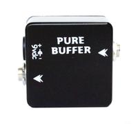 ComfyHarbor For MOSKY Pure Buffer Guitar Effect Pedal, Full Metal Shell For MINI Stompbox With 1/4" Jacks, Eliminates Tone Loss For Electric Guitar Bass Amp Signal Chain, Compact 9V DC Powered