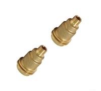 ComfyHarbor for qcc1 Propane Connector 1/4NPT Brass for durable for qcc1(2pcs)