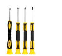 ComfyHarbor For TORX Screwdriver Set, For T5 T6H T8H T10H Star Bits,With Hole,For Game Console Repair, Opening Tools,For Xbox 360 For PS3 For PS4 Controller Disassembly, Steel Shaft 140Mm Length
