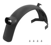 ComfyHarbor Front Rear Mudguards for For Xiaomi Electric Scooter 4 Ultra, ABS for SPLASH Guard with Taillight Bracket Iron Aluminum Alloy Frame Side Covers Accessories(A)