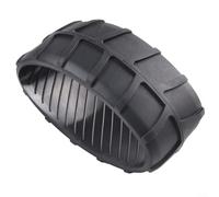 ComfyHarbor Front Wheel Guard for For Landroid S300 M500 M700 M1000 L800 L1000 Robotic Lawn Mower, Black Rubber Noise Reduction Protection Accessory, 85x44mm