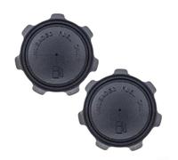 ComfyHarbor Fuel Cap For For Craftsman Rally Lawn Mowers, Compatible With 532140527 532197725 197725 581075501, Black Plastic Gas Tank Cover Replacement Part(2pcs)