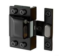 ComfyHarbor Glass Door Hydraulic Hinge with U-Shaped Clip, No Punching Or Drilling Required, Slow Closing Buffer for Safety, Fits Various Frameless Glass Doors(Black)