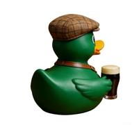 ComfyHarbor Green Resin Duck for sculpture 9cm 3D Printed Detail Green Resin