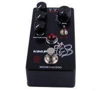 ComfyHarbor Guitar Effects Pedal for For Mosky King with Volume Filter Distortion Controls, Fuzz Overdrive Effect, 4-Mode Selection Knob Including Dirty Vintage Turbo Fat,