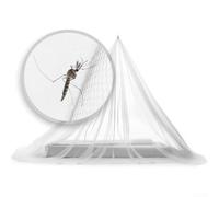 ComfyHarbor Hanging Bed Net 220cm Dome Canopy for King Queen(White) | Fits King Queen beds, 220cm height, fine mesh barrier, white or black color options, indoor outdoor use