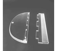 ComfyHarbor Hat Storage Rack Acrylic for Desktop Use, Stylish Transparent Stand with Rounded Corners and Non-Slip Base, Detachable Design