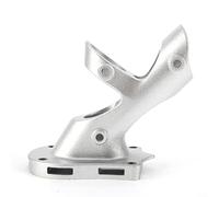 ComfyHarbor Heavy Duty Aluminum Flagpole Brackets, 1 Inch Inner Diameter Walls Mount Holders for Houses Yards Roof Truck, Includes Screws & Expansion Tubes, Silver