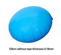 ComfyHarbor Heavy Duty PVC Air Cushion 120cm for Pools(B) | 150cm round size, includes securing rope, 0.30mm thick PVC, absorbs ice expansion, easy install